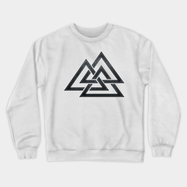 Valknut Crewneck Sweatshirt by GNDesign